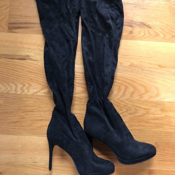 forever 21 over the knee boots